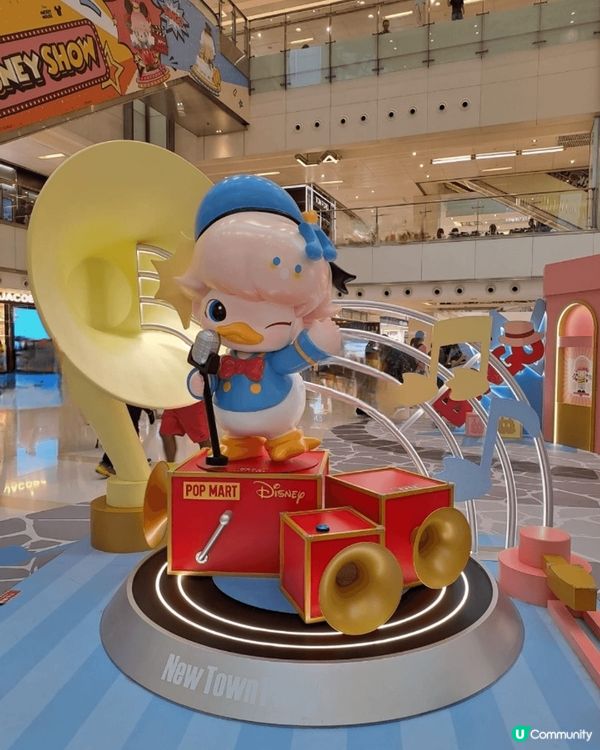 人氣角色DIMOO以DISNEY人物造型在沙田新城市廣場現身...