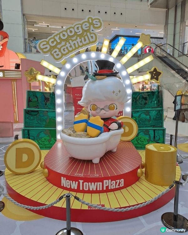 人氣角色DIMOO以DISNEY人物造型在沙田新城市廣場現身...