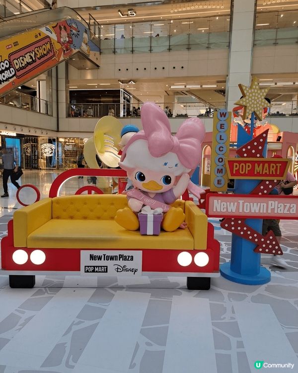 人氣角色DIMOO以DISNEY人物造型在沙田新城市廣場現身...