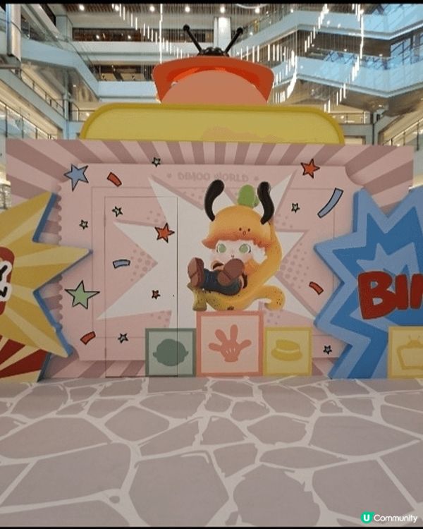 人氣角色DIMOO以DISNEY人物造型在沙田新城市廣場現身...