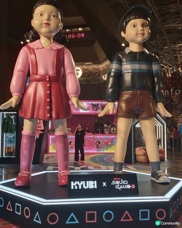 朗豪坊4樓通天廣場變身暗黑「魷」樂場，簡直是打卡天堂！😎 ...