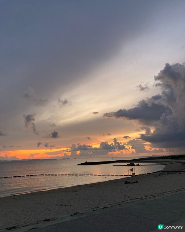 一家大細沖繩🏖️豐崎海灘玩到癲！🌊☀️ #沖繩 #豐崎海灘