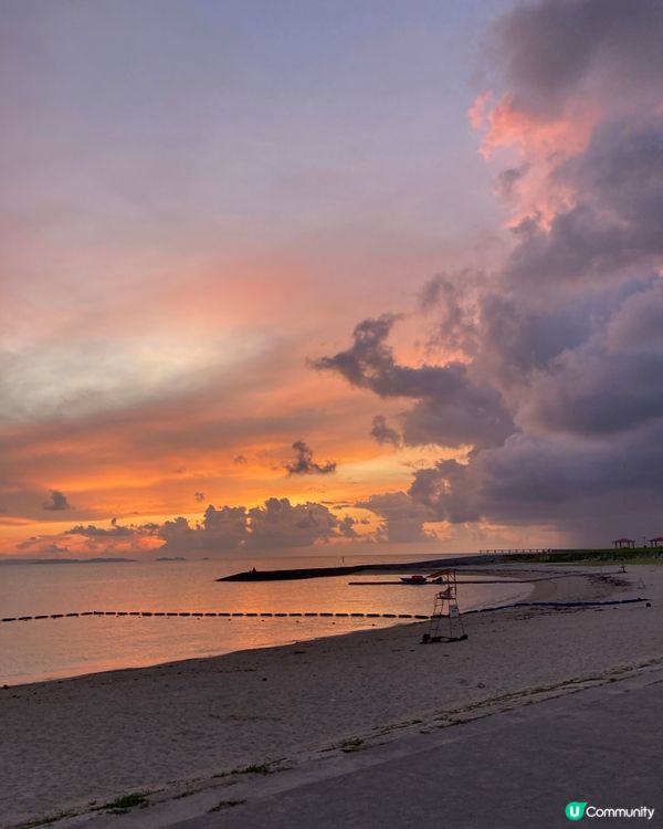 一家大細沖繩🏖️豐崎海灘玩到癲！🌊☀️ #沖繩 #豐崎海灘