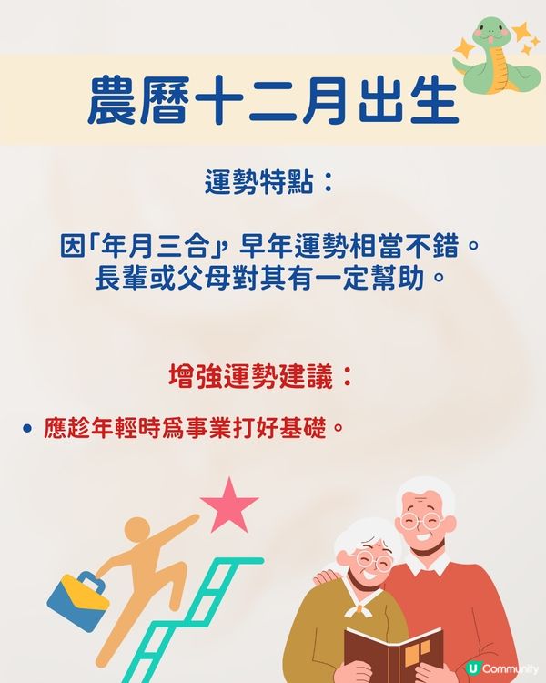 唐碧霞師傅風水學｜1-12月出生蛇年寶寶整體運程 性格與優勢分析