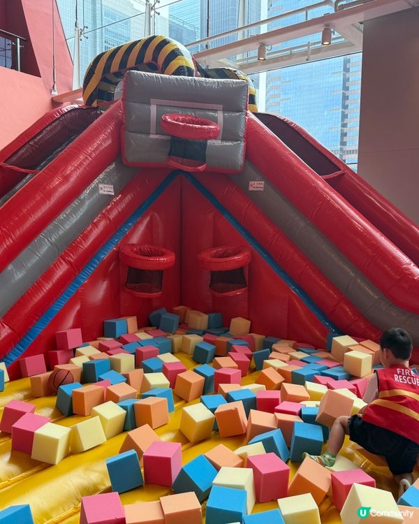 Megabox🔥消防局彈床勁好玩！小朋友必去🥳