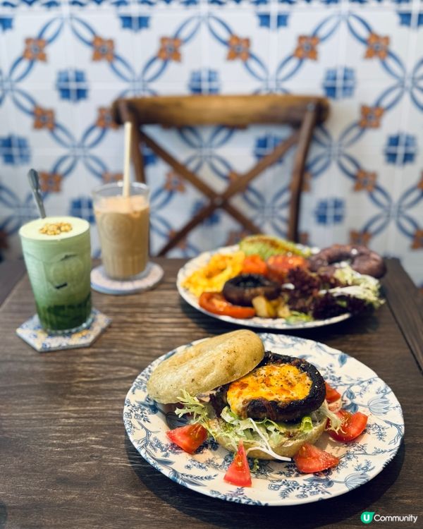 元朗最美cafe💙🩵🤍