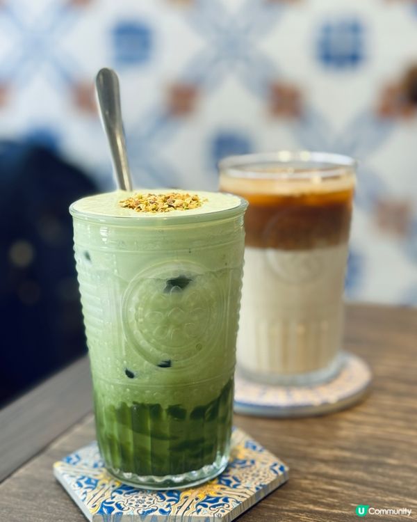 元朗最美cafe💙🩵🤍