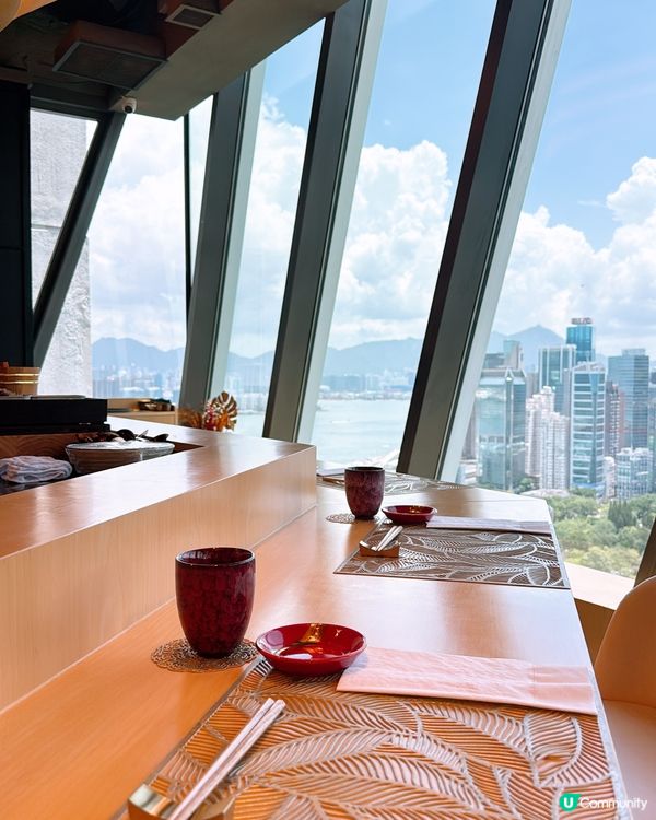 大癲‼️$280起~望住維港海景鐵板燒🌊