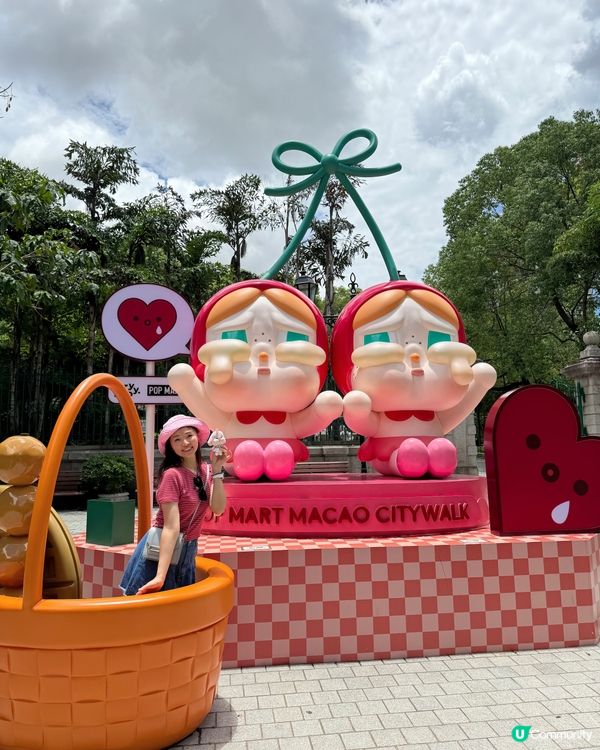 澳門美食 x 潮玩！巨型角色打卡📸