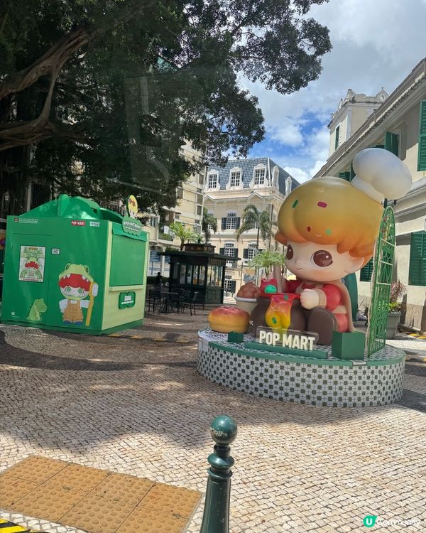 澳門美食 x 潮玩！巨型角色打卡📸