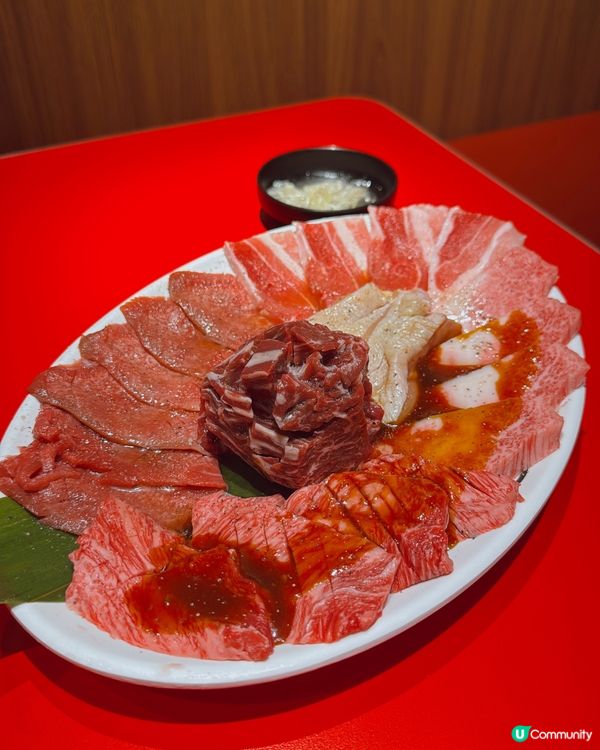 燒肉801二人餐🤤！牛舌和牛超正！😋