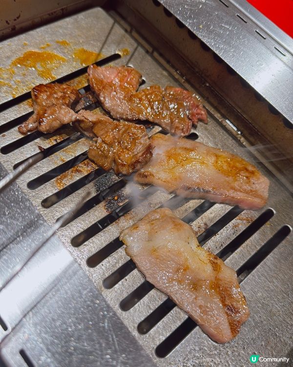 燒肉801二人餐🤤！牛舌和牛超正！😋