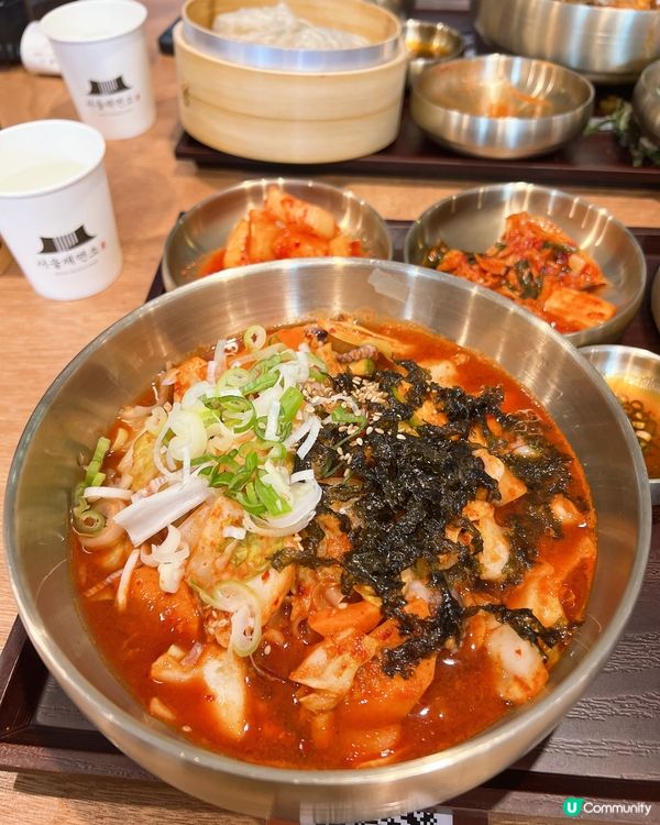 正宗韓國🇰🇷菜韓式刀削麵🍜堅好食🤤