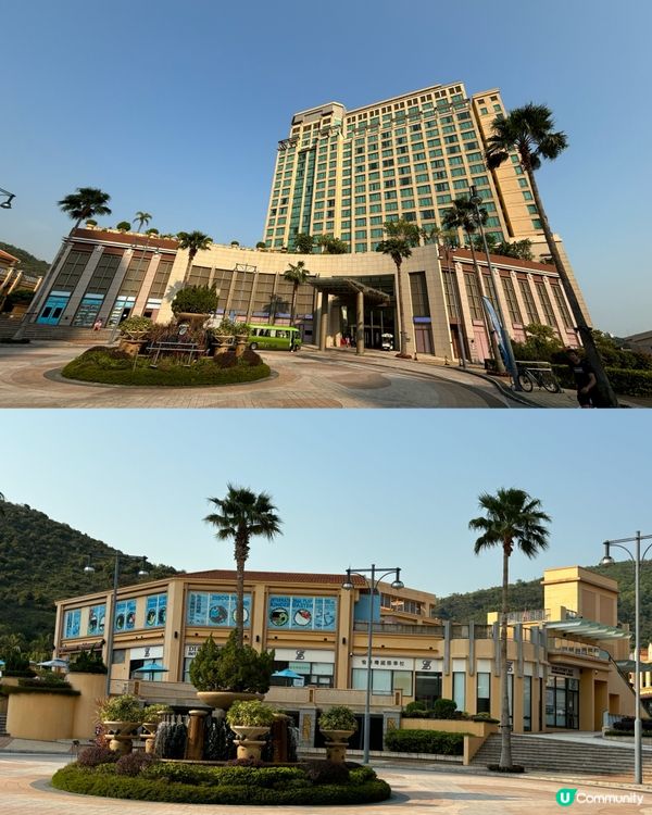 週末去愉景灣chill🥳！打卡影相食好嘢📸！