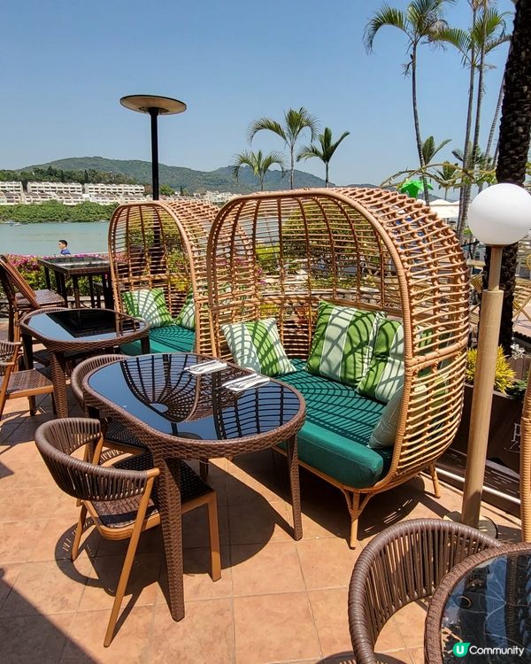 週末去愉景灣chill🥳！打卡影相食好嘢📸！