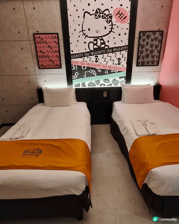 沖繩國際通Sanrio主題酒店開箱！Hello Kitty布...