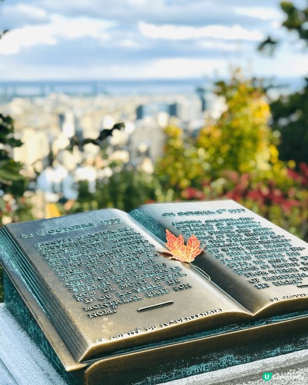 照片攝於加拿大蒙特利爾Mount Royal Park 