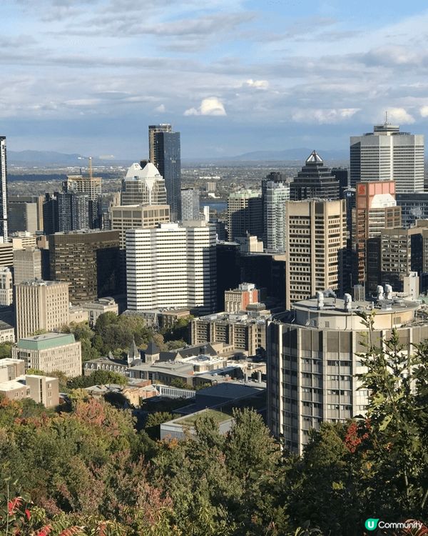 照片攝於加拿大蒙特利爾Mount Royal Park 