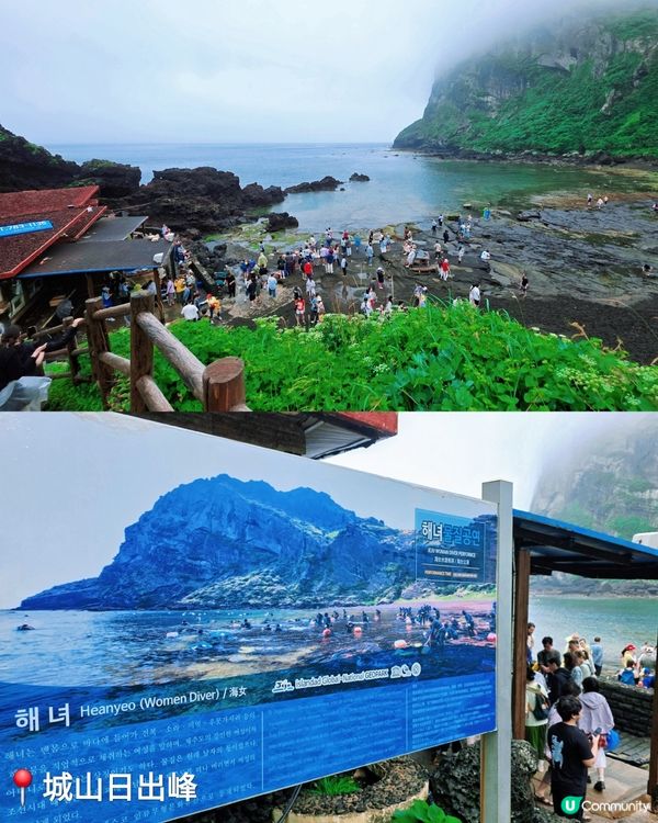 濟州一日遊⛰️睇海女表演🤩