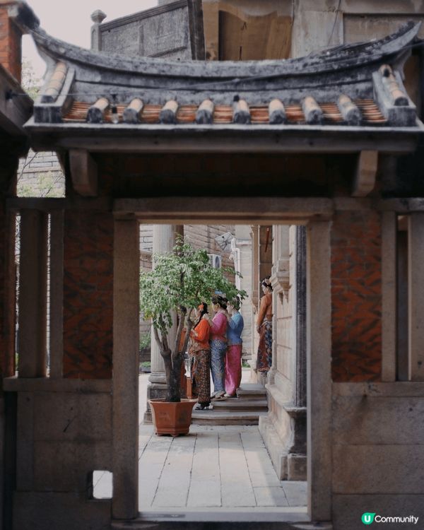 福建泉州钟楼以及西街，保留完好的古城区以及南洋风格的建筑