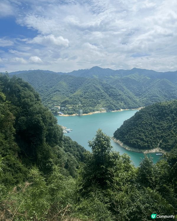 湖南郴州，物價便宜，山明水秀，東江湖景，霧漫小東江，瀑布天然...
