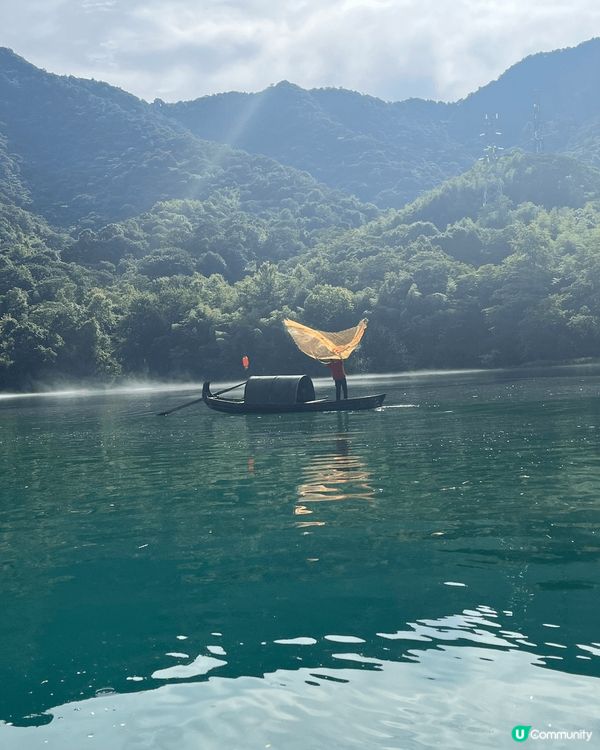 湖南郴州，物價便宜，山明水秀，東江湖景，霧漫小東江，瀑布天然...