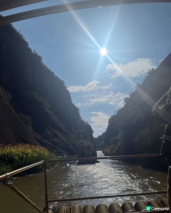 湖南郴州，物價便宜，山明水秀，東江湖景，霧漫小東江，瀑布天然...
