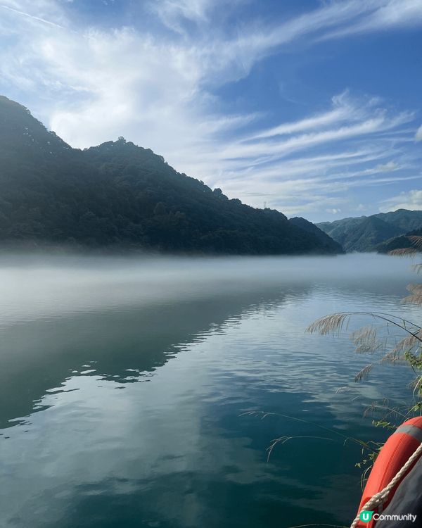 湖南郴州，物價便宜，山明水秀，東江湖景，霧漫小東江，瀑布天然...
