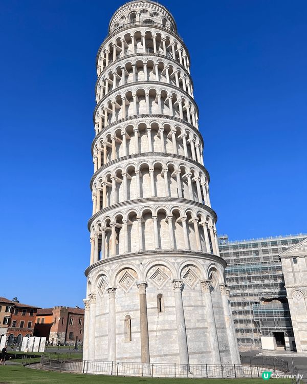 最近去了意大利旅遊，終於親身看到了以前只有在書本上看到的名勝...