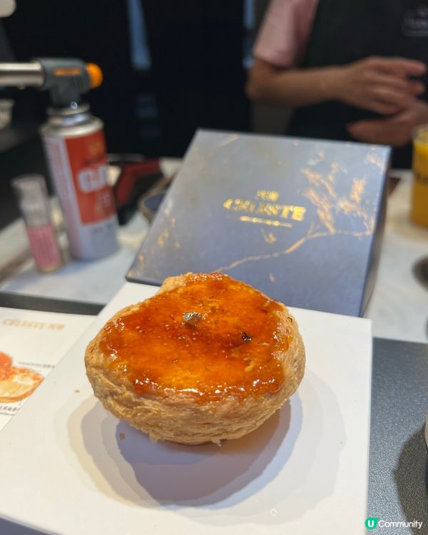 澳門冰火暴擊！天羽法式葡撻雪糕＋滴管酒香雪糕🍧