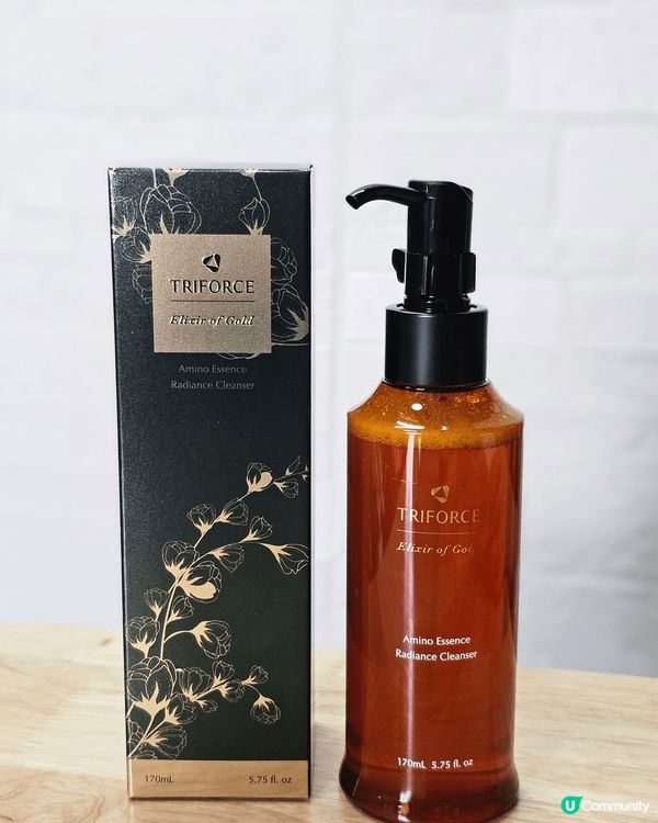 TRIFORCE 🌼 金之花胺萃透亮潔顏露
