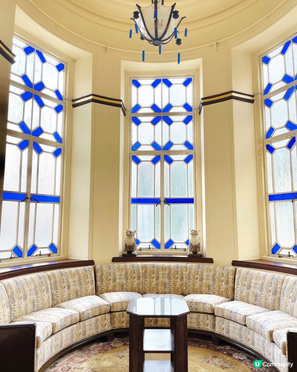 虎豹別墅的玻璃窗，經典古典大宅氣派，超靚！仲係港產片曾經取景...