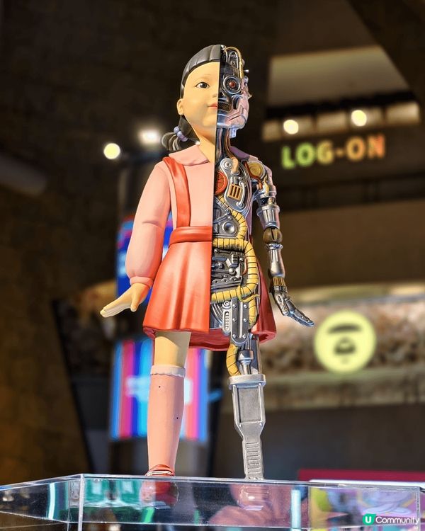 朗豪坊💯最近主題是超熱門的韓劇魷魚遊戲😱