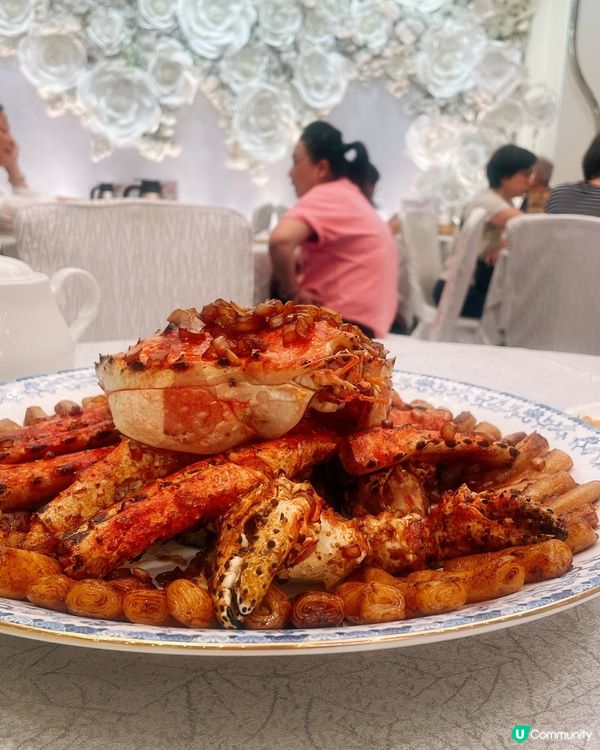 潮悅生日飯🥳！長腳蟹煎腸粉必食🦀！ #美食推介