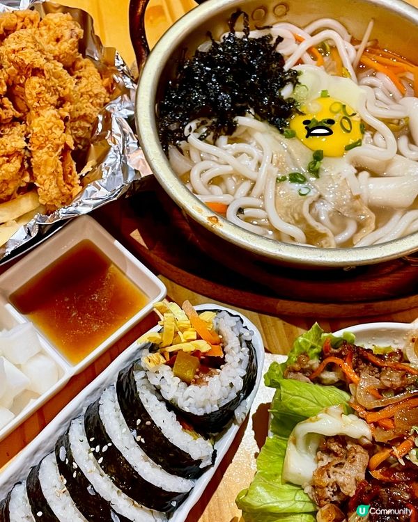 重臨驚喜 . 飯捲捲 湯烏冬