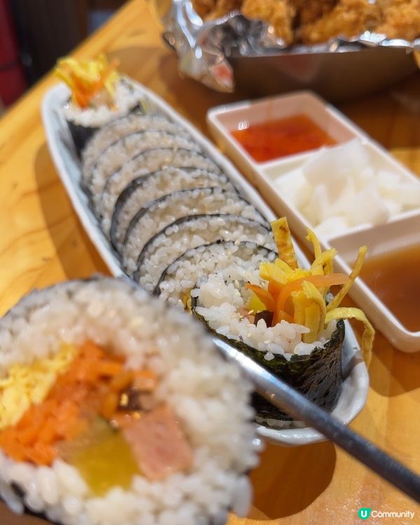 重臨驚喜 . 飯捲捲 湯烏冬