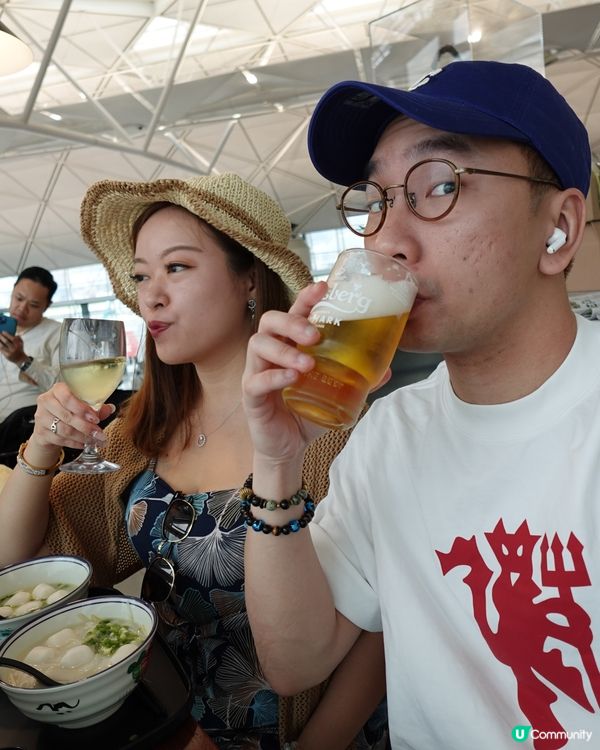  旅行前入Lounge真係正到爆！🤩 嘆世界必去！✈️ 