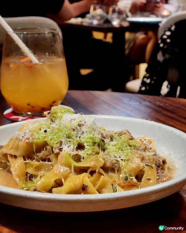 🔥爆火手工義大利麵專門店｜必試小牛腿煙核桃肉醬寬帶麵✨️