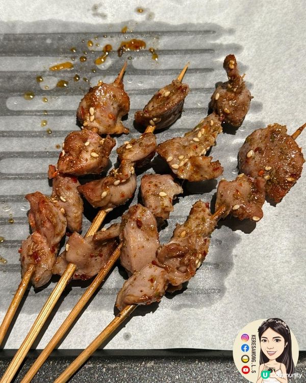 深圳福田【李小太·烧烤】鍋氣十足砂鍋粥 + 惹味串燒