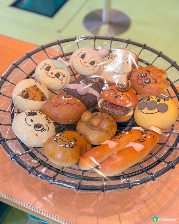 仙台麵包超人博物館 麵包超人造型麵包