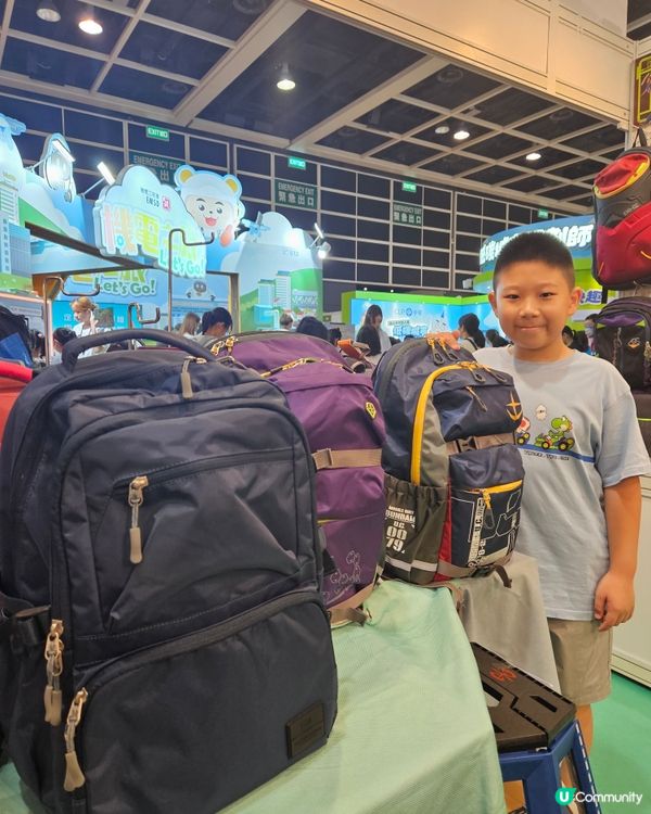 書展買書包🎒！減壓護脊，小學生必備！📚✨