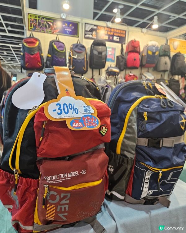 書展必去！高達書包減壓勁👍🏻🎒 3-28等你！