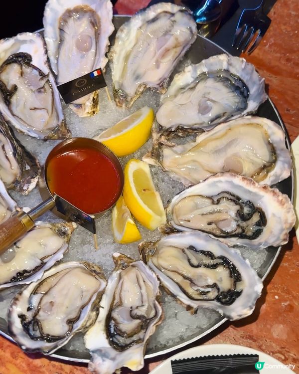 五道菜+任食生蠔！慶生約會首選🥂😋