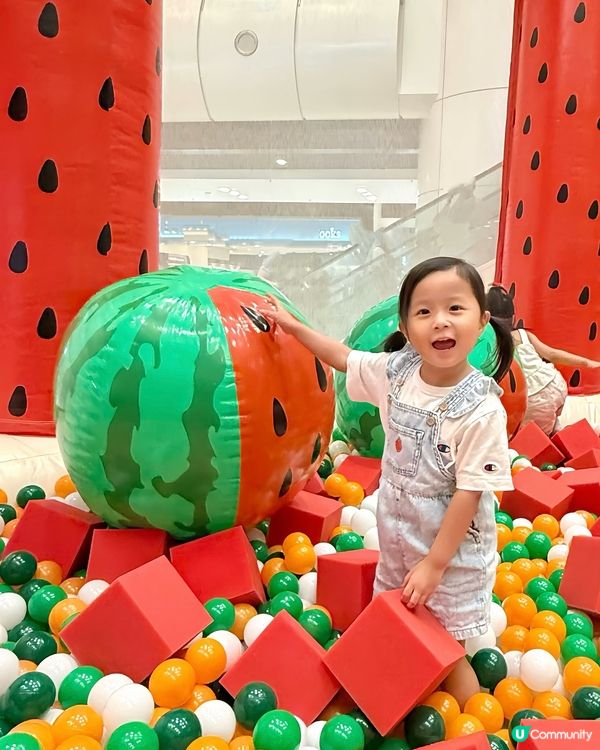 🌈 #暑假必去！【夏日彈跳樂園】青衣城放電！🍉