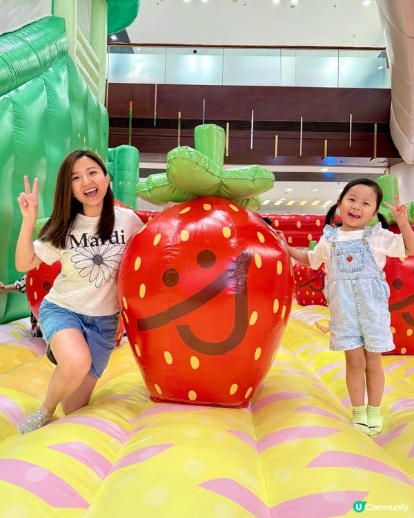 🌈 #暑假必去！【夏日彈跳樂園】青衣城放電！🍉