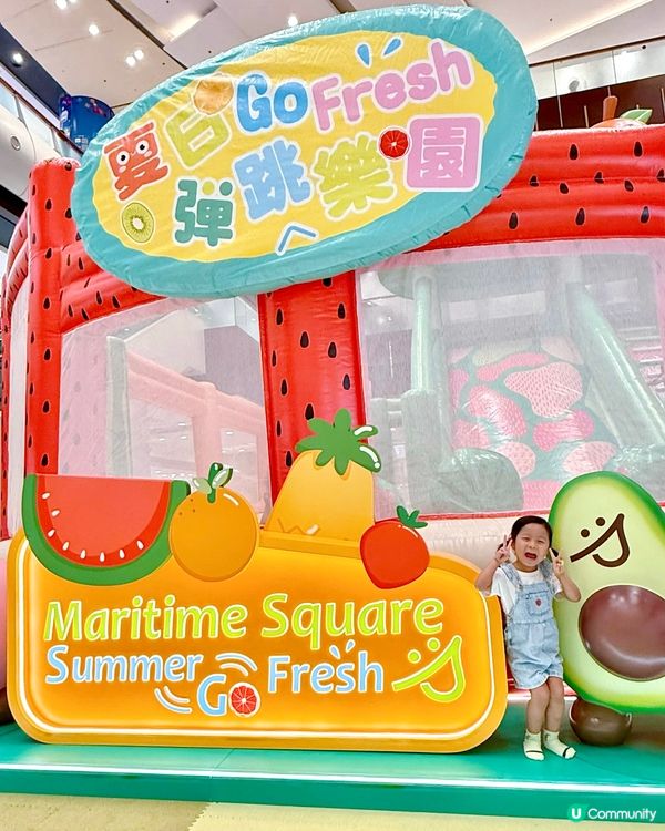 🌈 #暑假必去！【夏日彈跳樂園】青衣城放電！🍉