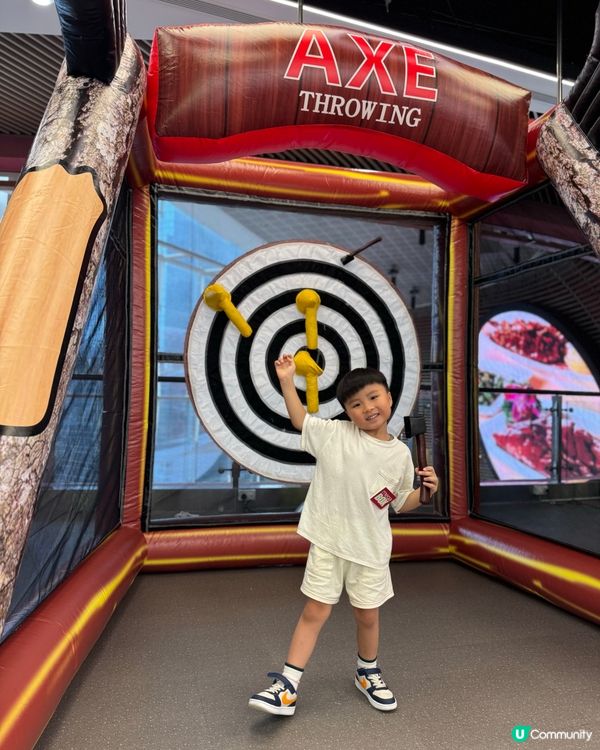 🧑‍🚒全港首創｢夏日放電消防局｣巨型充氣彈床🪓