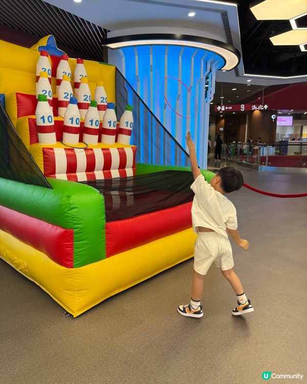 🧑‍🚒全港首創｢夏日放電消防局｣巨型充氣彈床🪓