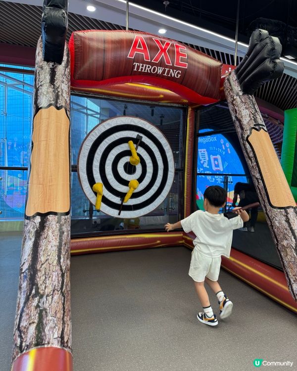 🧑‍🚒全港首創｢夏日放電消防局｣巨型充氣彈床🪓