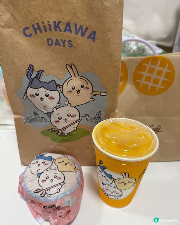🔥McDonald’s x Chiikawa食品🍔🍟🥤